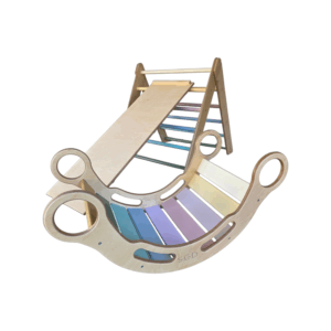 Montessori set (hojdačka, trojuholník, doska)